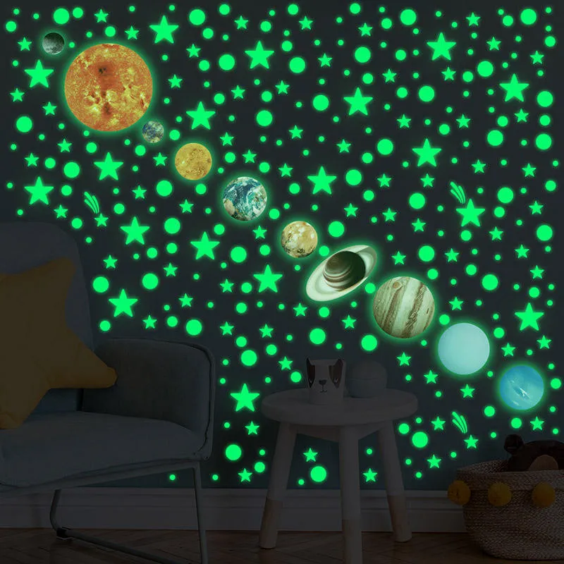 किन luminess स्टिकरहरू चम्किन सक्छ