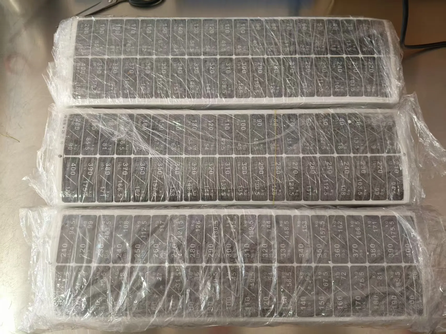 JOJO प्याक जिम उपकरण प्लास्टिक स्टिकर