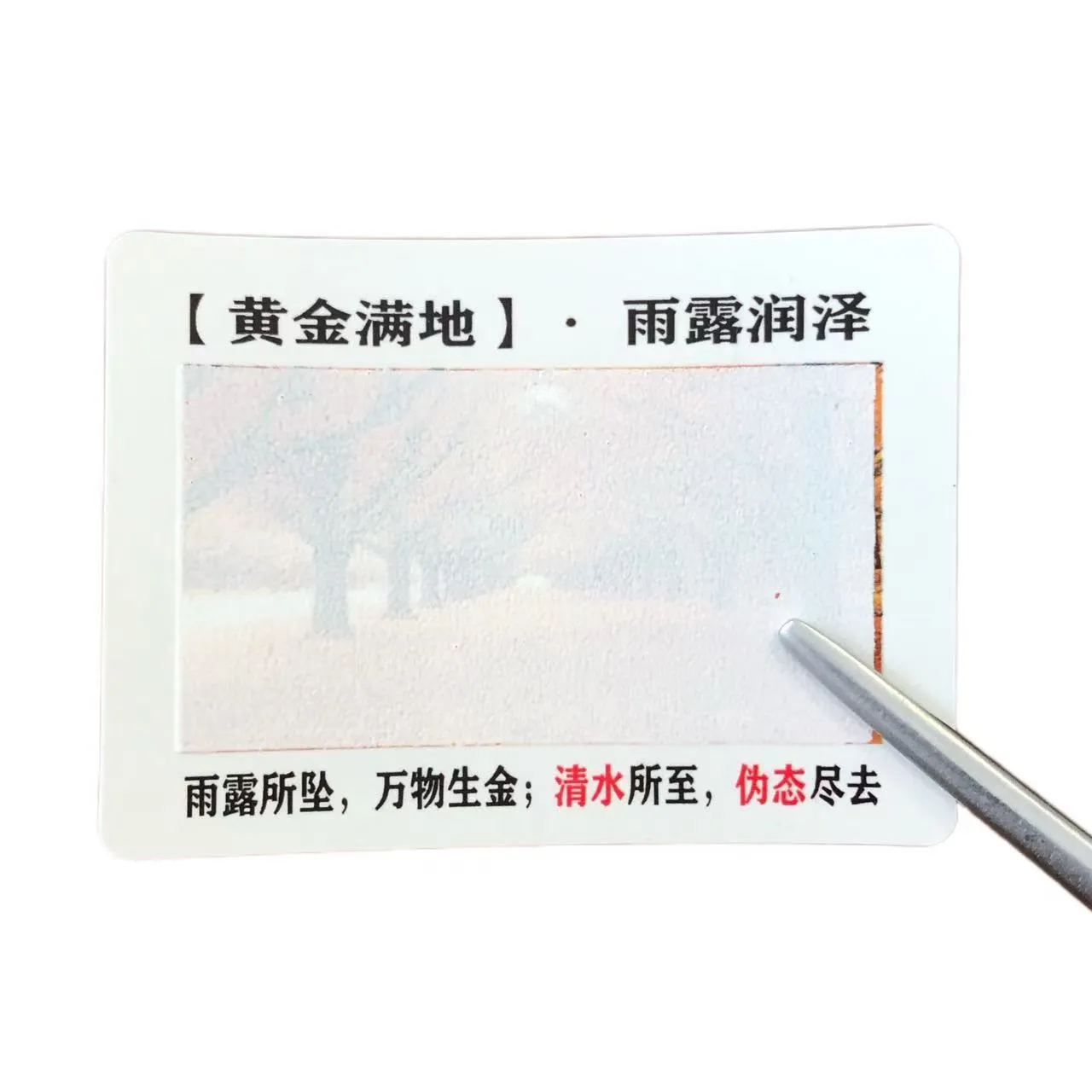 रंग परिवर्तन पानी संवेदनशील लेबलहरू