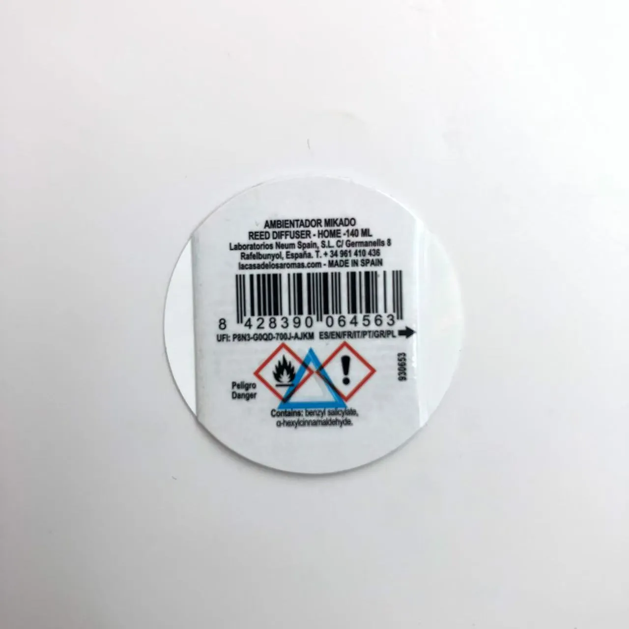 बहु-तह पुस्तिका लेबल