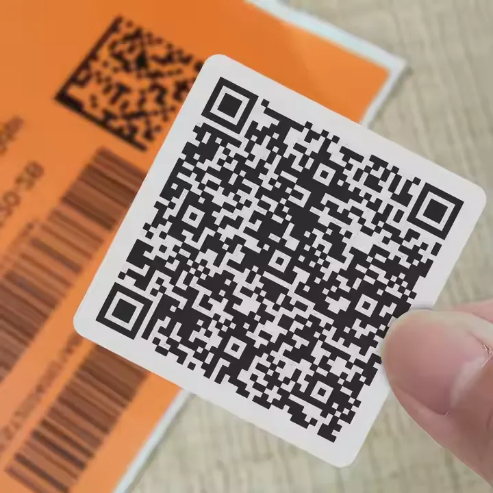 QR कोड लेबल