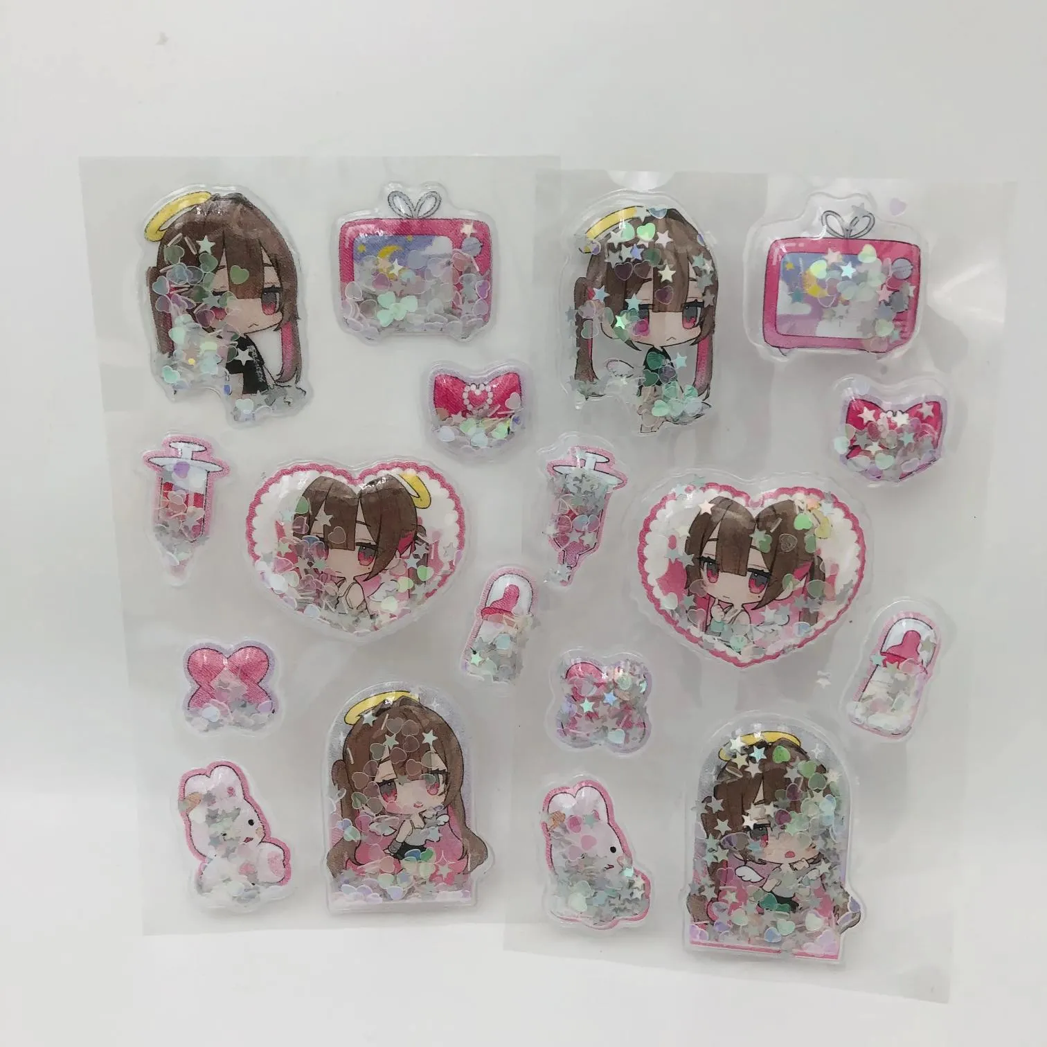 सेक्विन शेकर स्टिकरहरू